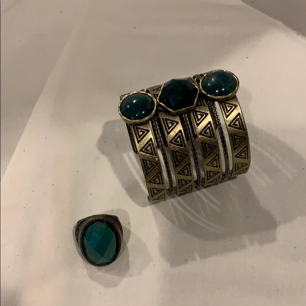 Bracelet and stretch ring